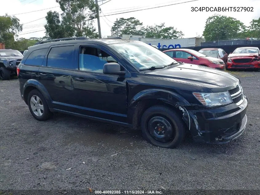 2017 Dodge Journey Se VIN: 3C4PDCAB6HT527902 Lot: 40892385