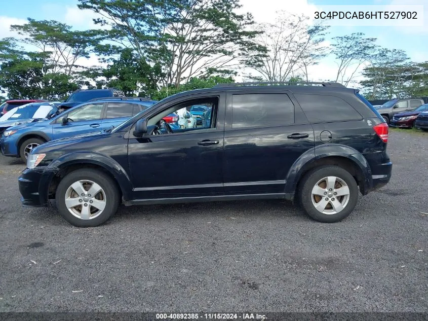 2017 Dodge Journey Se VIN: 3C4PDCAB6HT527902 Lot: 40892385