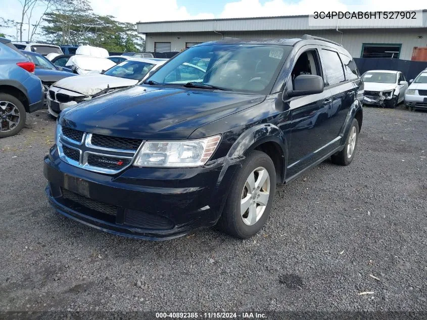 2017 Dodge Journey Se VIN: 3C4PDCAB6HT527902 Lot: 40892385