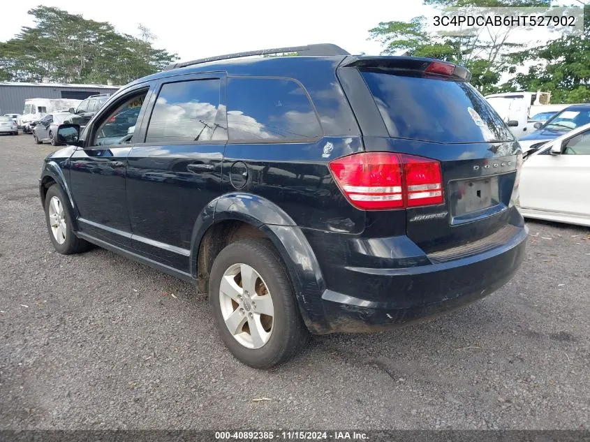 2017 Dodge Journey Se VIN: 3C4PDCAB6HT527902 Lot: 40892385