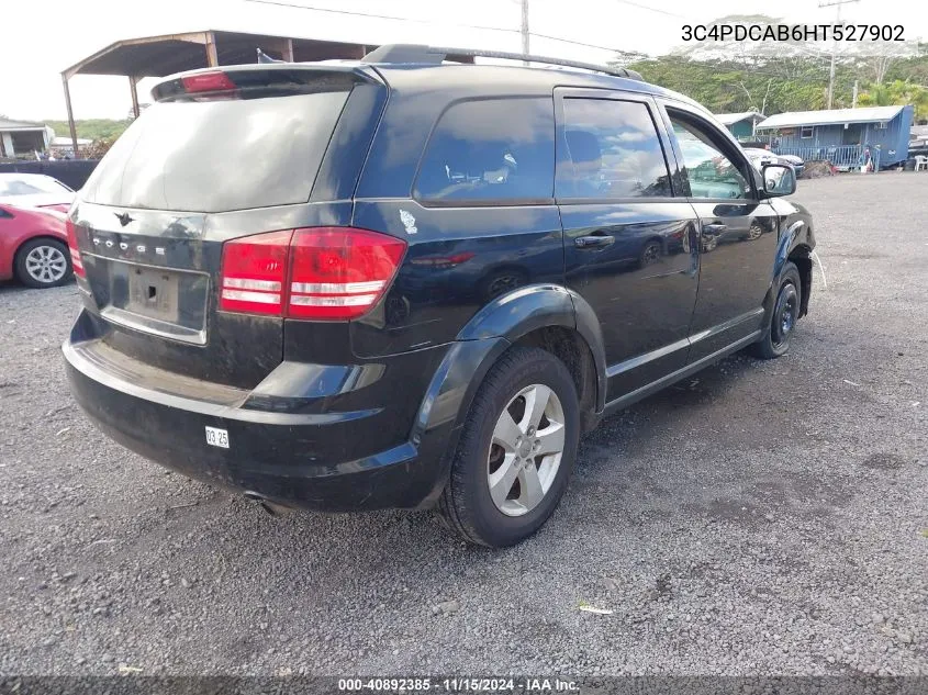 2017 Dodge Journey Se VIN: 3C4PDCAB6HT527902 Lot: 40892385