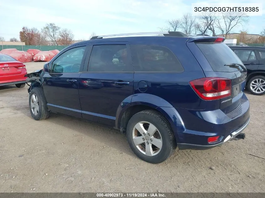 2017 Dodge Journey Crossroad Plus VIN: 3C4PDCGG7HT518385 Lot: 40902973