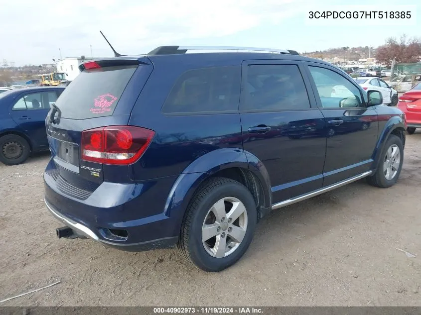 2017 Dodge Journey Crossroad Plus VIN: 3C4PDCGG7HT518385 Lot: 40902973