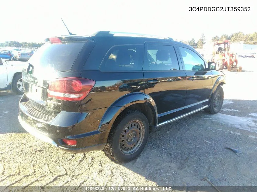 2018 Dodge Journey Crossroad VIN: 3C4PDDGG2JT359352 Lot: 11898240