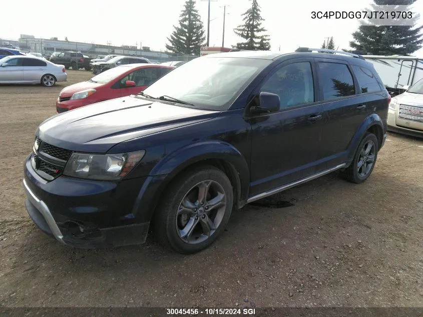 3C4PDDGG7JT219703 2018 Dodge Journey Crossroad