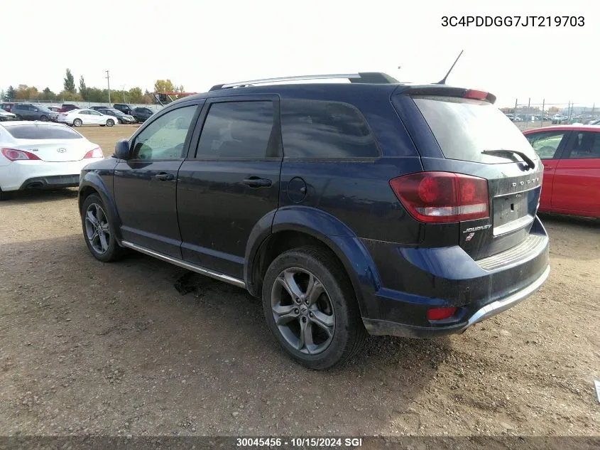 3C4PDDGG7JT219703 2018 Dodge Journey Crossroad