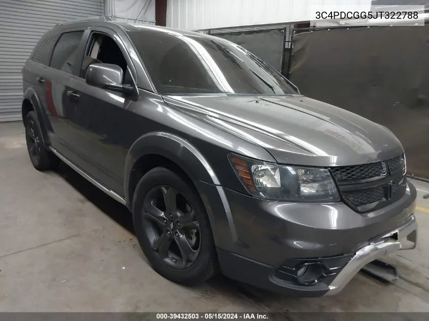 3C4PDCGG5JT322788 2018 Dodge Journey Crossroad