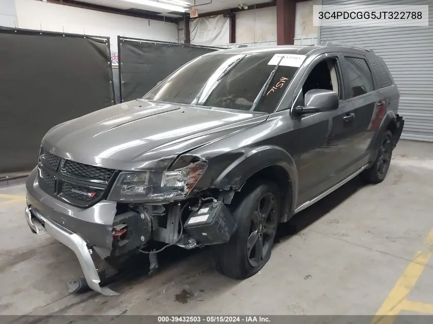 3C4PDCGG5JT322788 2018 Dodge Journey Crossroad