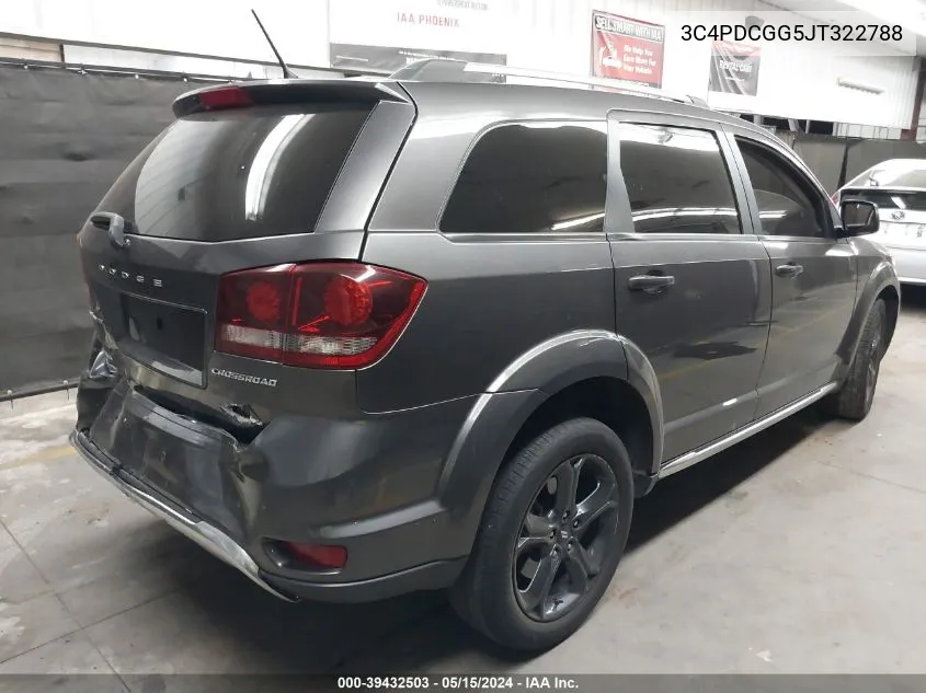 3C4PDCGG5JT322788 2018 Dodge Journey Crossroad