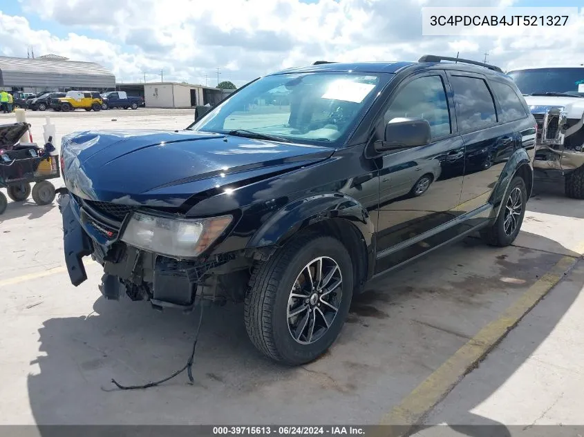 3C4PDCAB4JT521327 2018 Dodge Journey Se