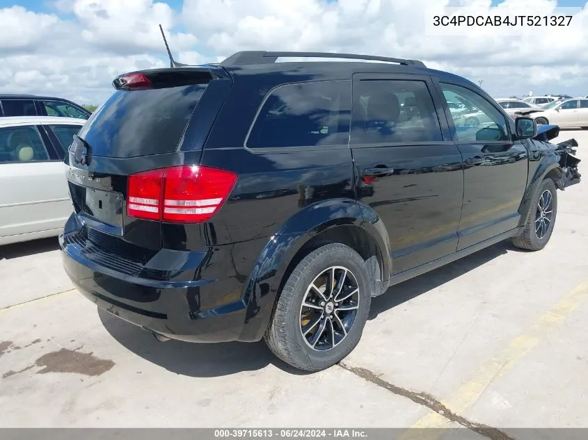 2018 Dodge Journey Se VIN: 3C4PDCAB4JT521327 Lot: 39715613