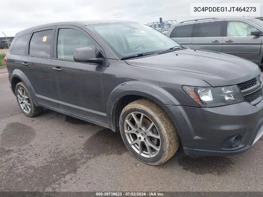 2018 Dodge Journey Gt Awd VIN: 3C4PDDEG1JT464273 Lot: 39739623