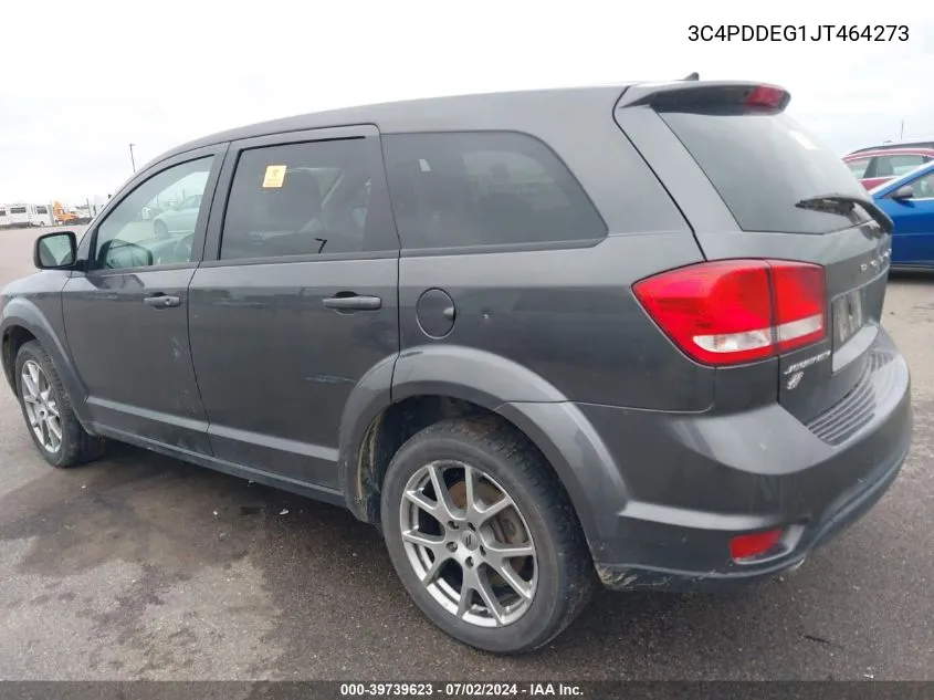 2018 Dodge Journey Gt Awd VIN: 3C4PDDEG1JT464273 Lot: 39739623