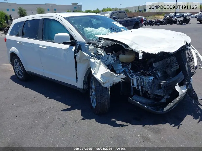 2018 Dodge Journey Gt VIN: 3C4PDCEG9JT491165 Lot: 39739651