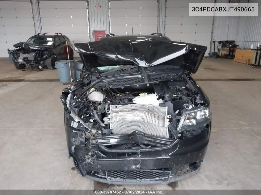 3C4PDCABXJT490665 2018 Dodge Journey Se