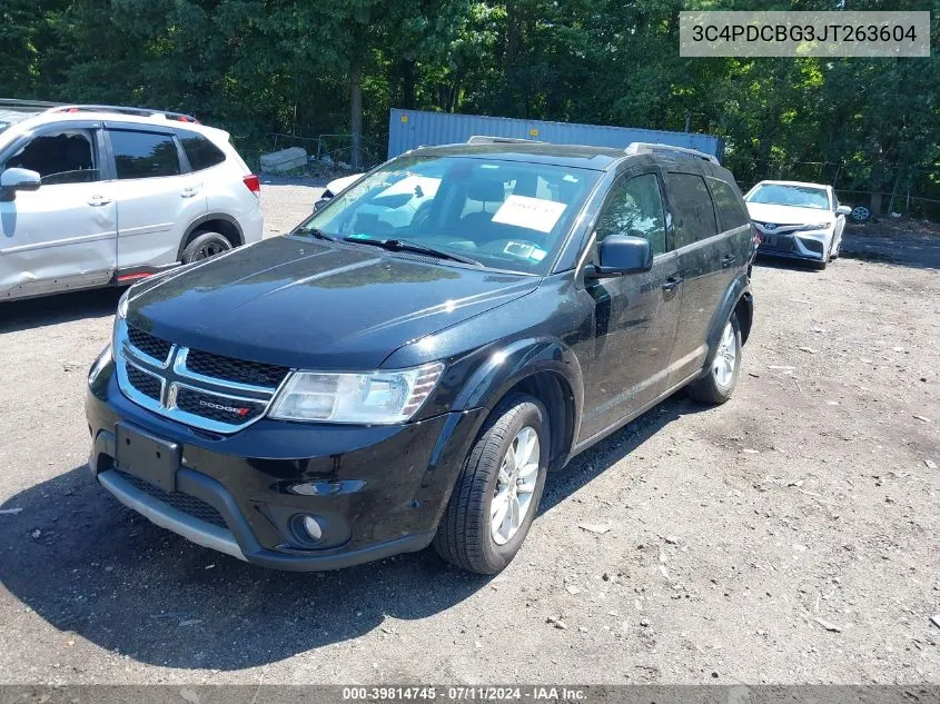 3C4PDCBG3JT263604 2018 Dodge Journey Sxt