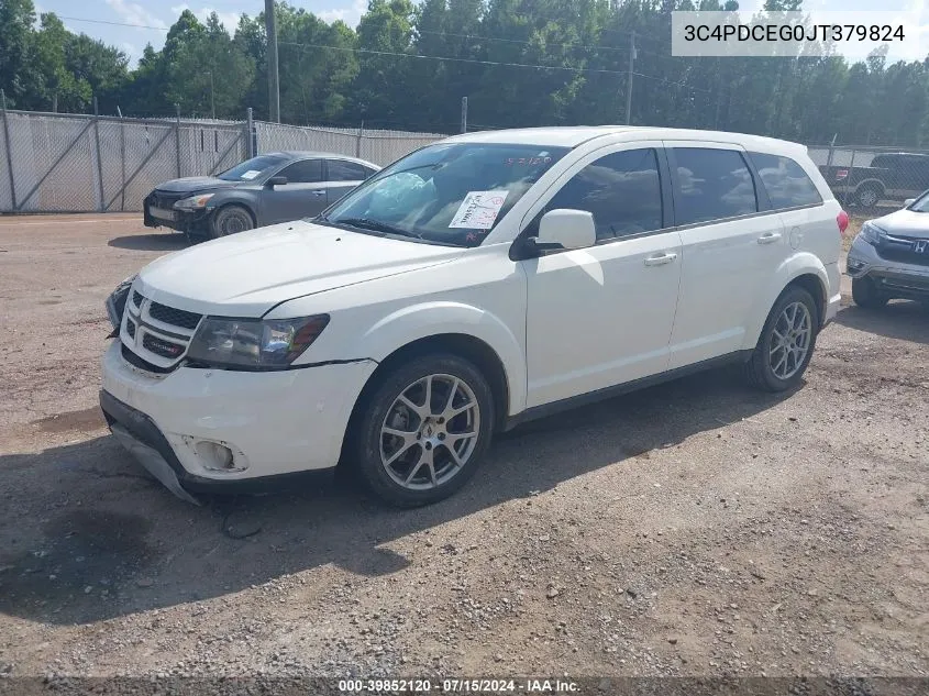 2018 Dodge Journey Gt VIN: 3C4PDCEG0JT379824 Lot: 39852120