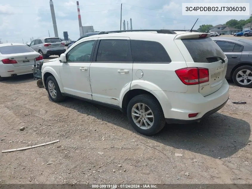 2018 Dodge Journey Sxt Awd VIN: 3C4PDDBG2JT306030 Lot: 39919159