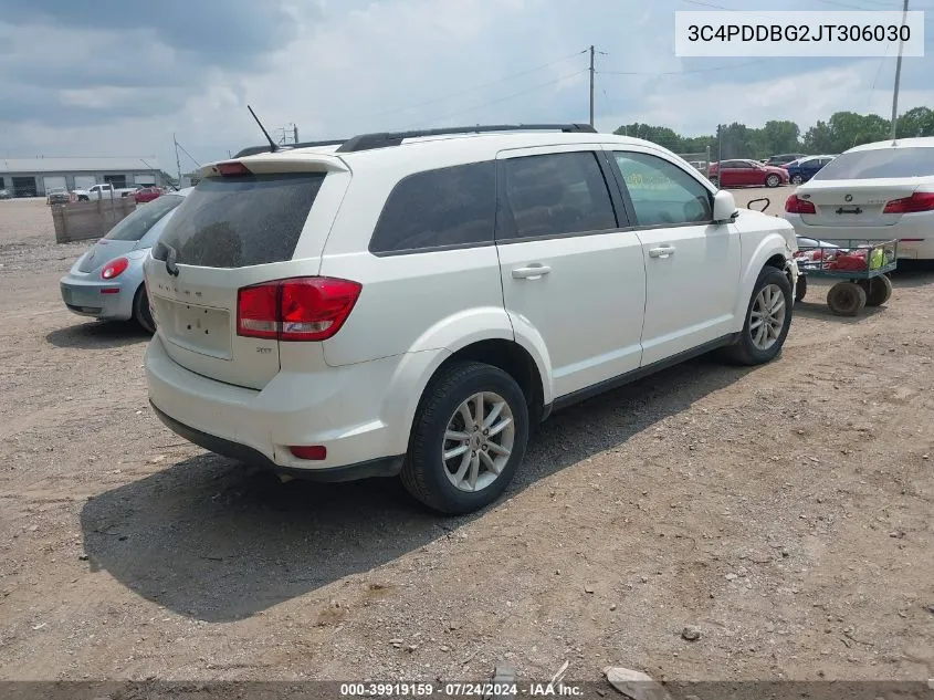 2018 Dodge Journey Sxt Awd VIN: 3C4PDDBG2JT306030 Lot: 39919159