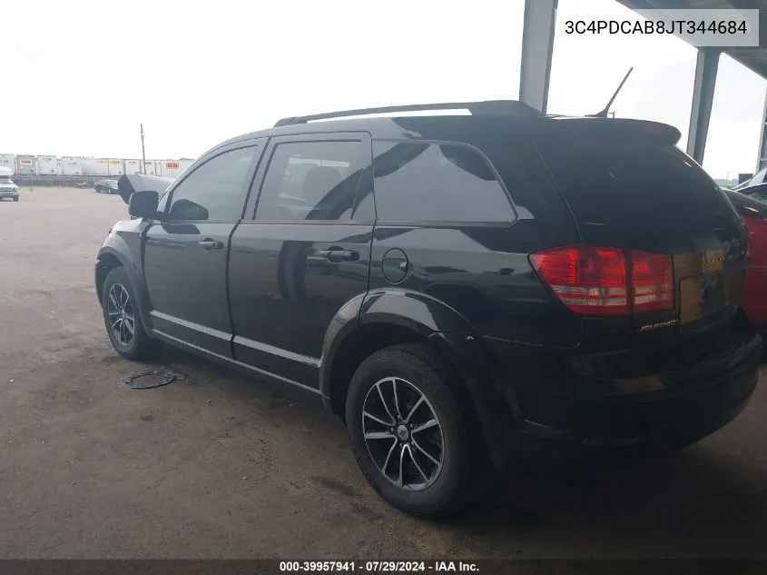 3C4PDCAB8JT344684 2018 Dodge Journey Se