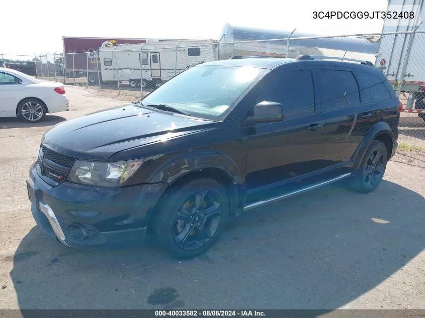 3C4PDCGG9JT352408 2018 Dodge Journey Crossroad