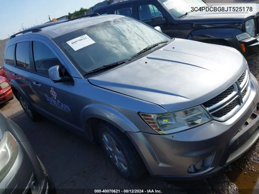 3C4PDCBG8JT525178 2018 Dodge Journey Sxt