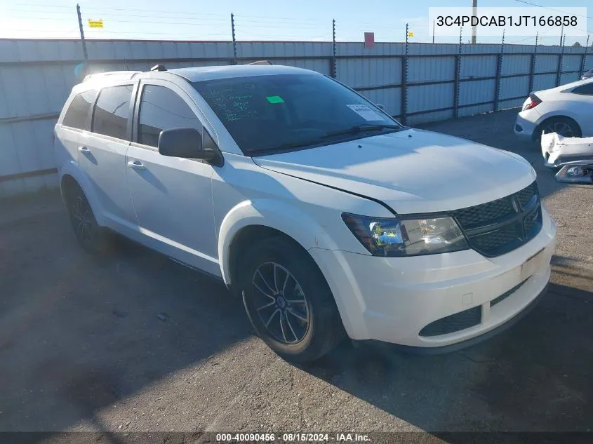 3C4PDCAB1JT166858 2018 Dodge Journey Se