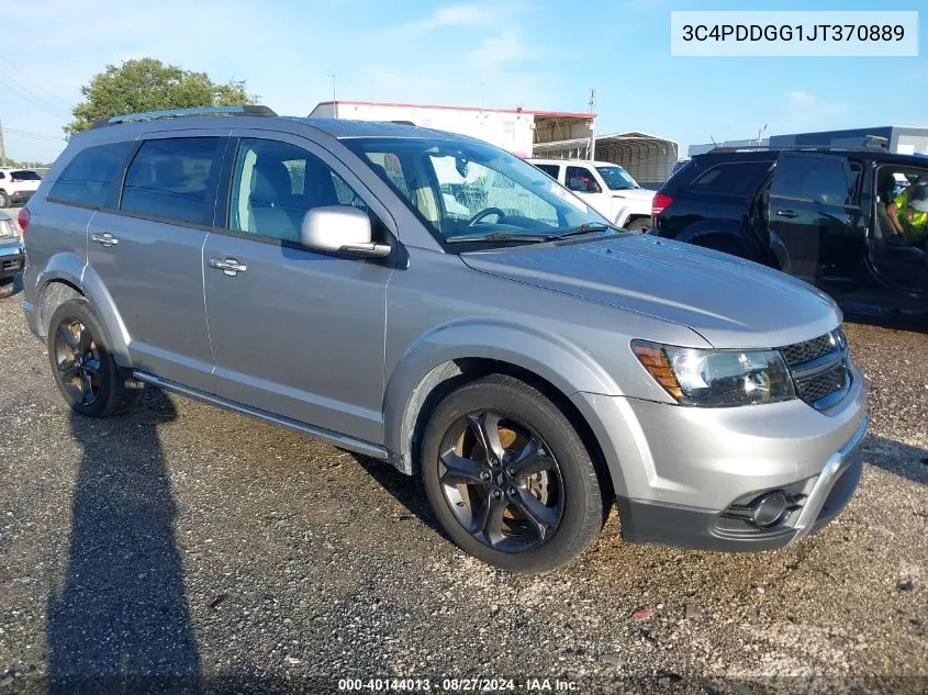 2018 Dodge Journey Crossroad Awd VIN: 3C4PDDGG1JT370889 Lot: 40144013