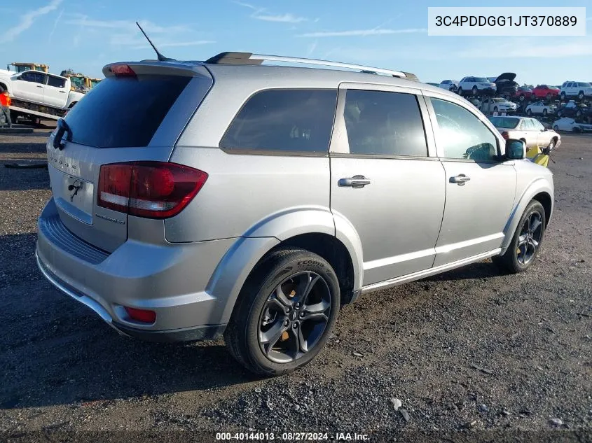 2018 Dodge Journey Crossroad Awd VIN: 3C4PDDGG1JT370889 Lot: 40144013