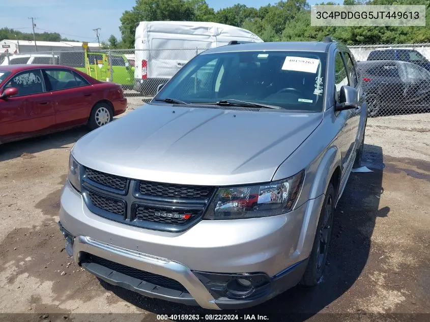 3C4PDDGG5JT449613 2018 Dodge Journey Crossroad Awd