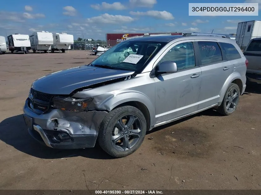 2018 Dodge Journey Crossroad Awd VIN: 3C4PDDGG0JT296400 Lot: 40195390