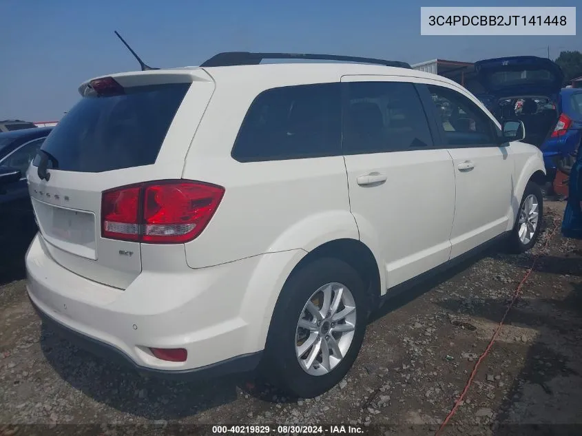 3C4PDCBB2JT141448 2018 Dodge Journey Sxt