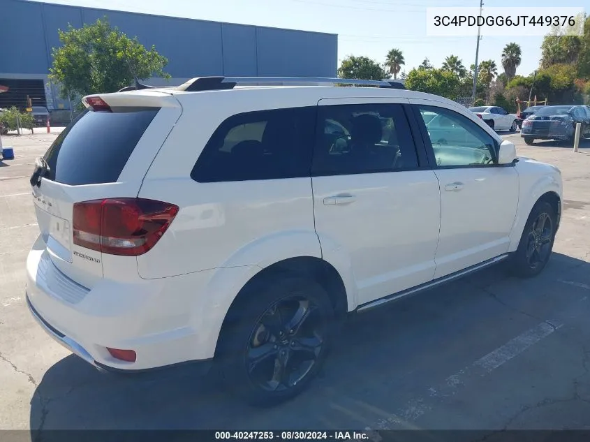 3C4PDDGG6JT449376 2018 Dodge Journey Crossroad Awd