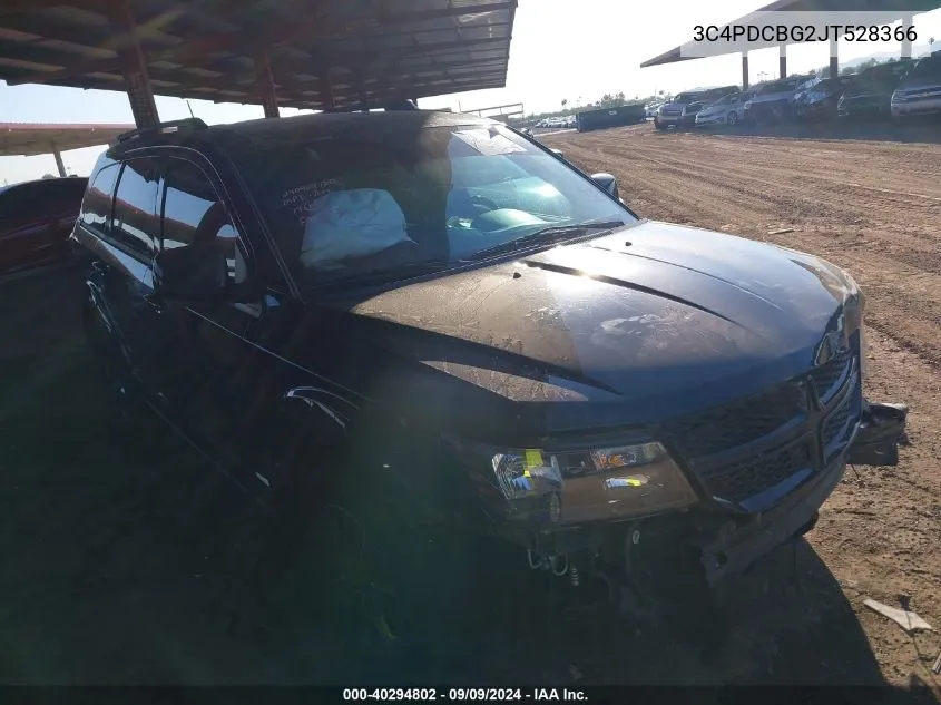 3C4PDCBG2JT528366 2018 Dodge Journey Sxt