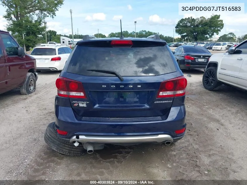 2018 Dodge Journey Crossroad VIN: 3C4PDDGG7JT516583 Lot: 40303824