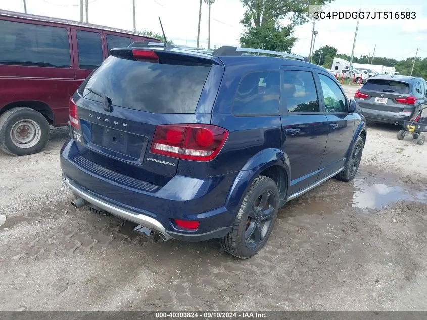 2018 Dodge Journey Crossroad VIN: 3C4PDDGG7JT516583 Lot: 40303824