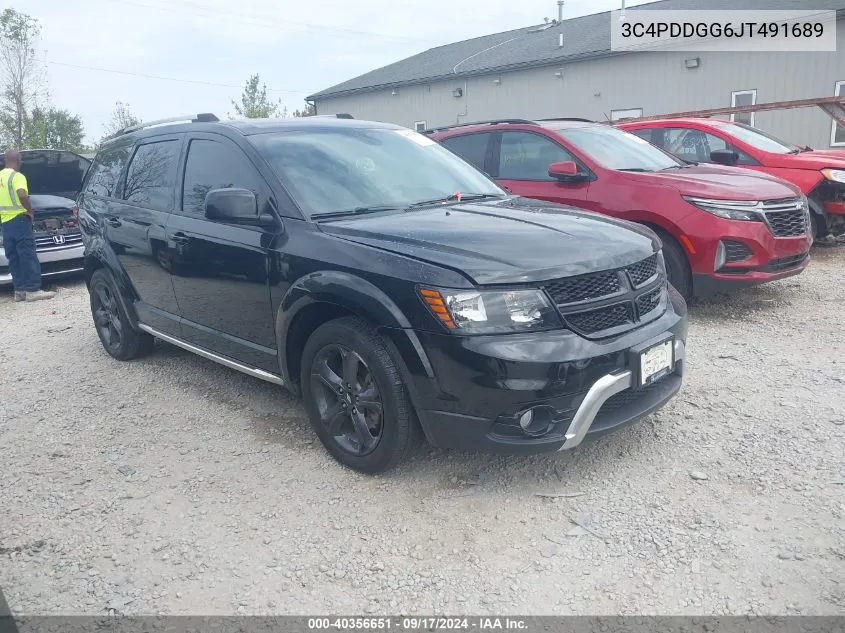 2018 Dodge Journey Crossroad Awd VIN: 3C4PDDGG6JT491689 Lot: 40356651