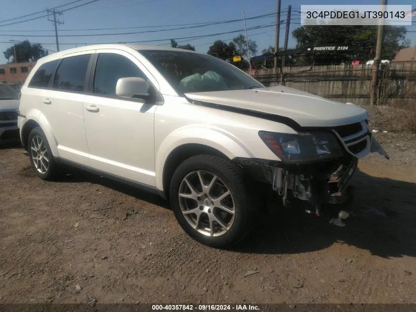 2018 Dodge Journey Gt Awd VIN: 3C4PDDEG1JT390143 Lot: 40357842