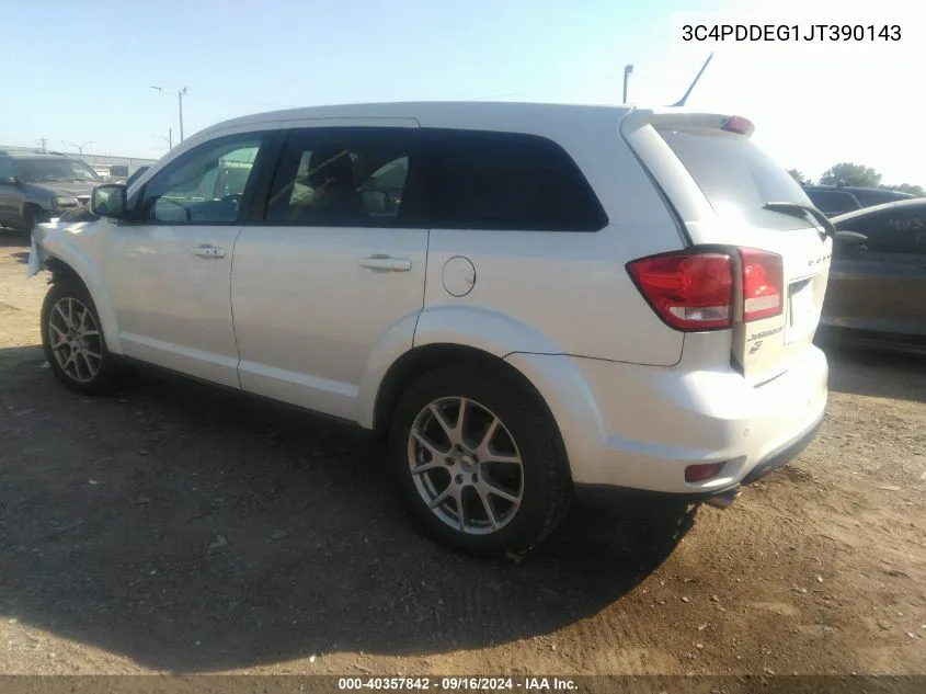 2018 Dodge Journey Gt Awd VIN: 3C4PDDEG1JT390143 Lot: 40357842