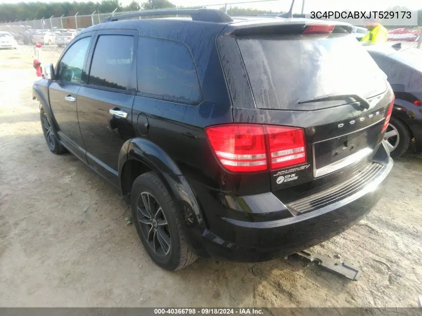 2018 Dodge Journey Se VIN: 3C4PDCABXJT529173 Lot: 40366798