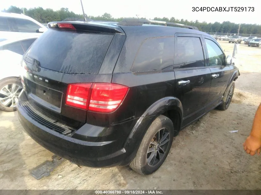 2018 Dodge Journey Se VIN: 3C4PDCABXJT529173 Lot: 40366798