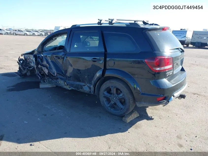 3C4PDDGG0JT449454 2018 Dodge Journey Crossroad Awd