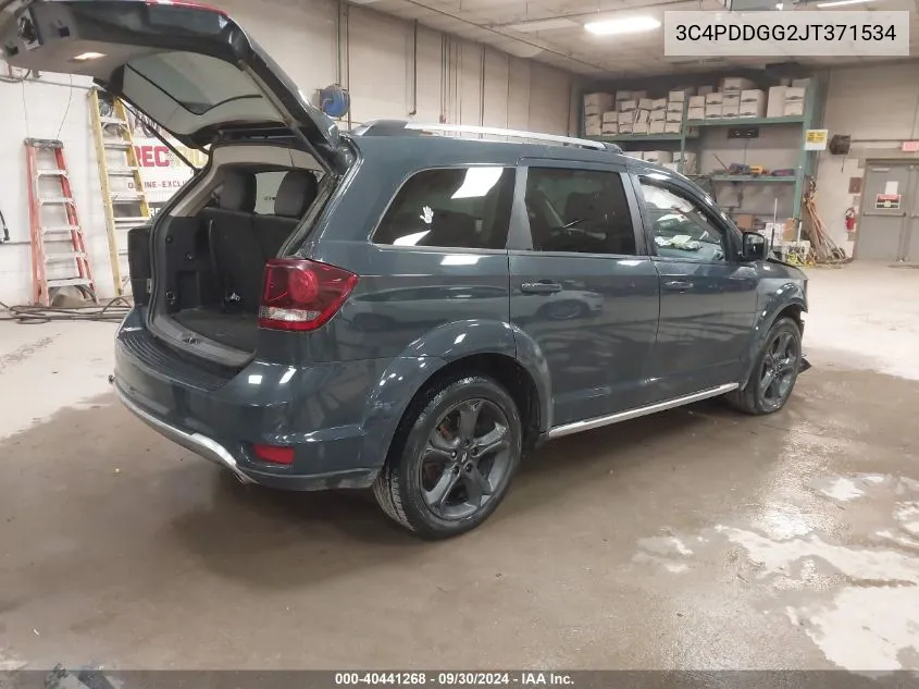 3C4PDDGG2JT371534 2018 Dodge Journey Crossroad Awd