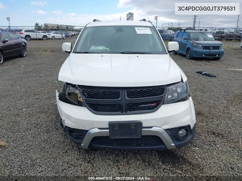 3C4PDCGG0JT379531 2018 Dodge Journey Crossroad