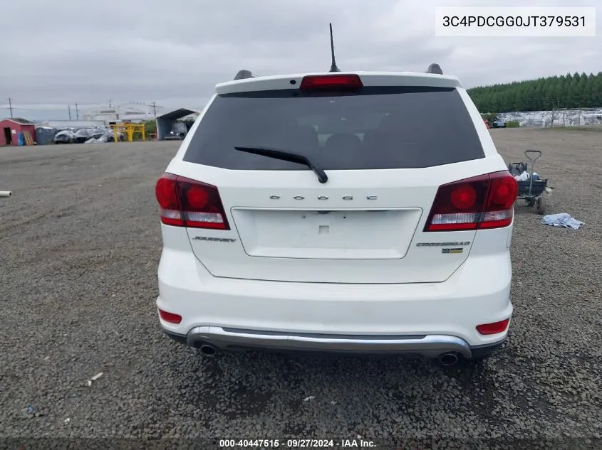 3C4PDCGG0JT379531 2018 Dodge Journey Crossroad