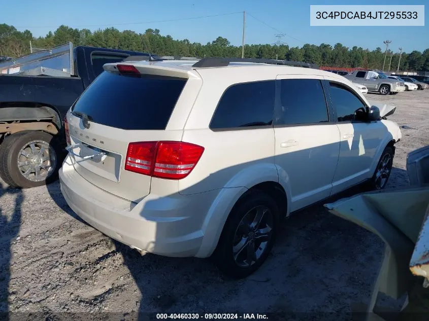 2018 Dodge Journey Se VIN: 3C4PDCAB4JT295533 Lot: 40460330