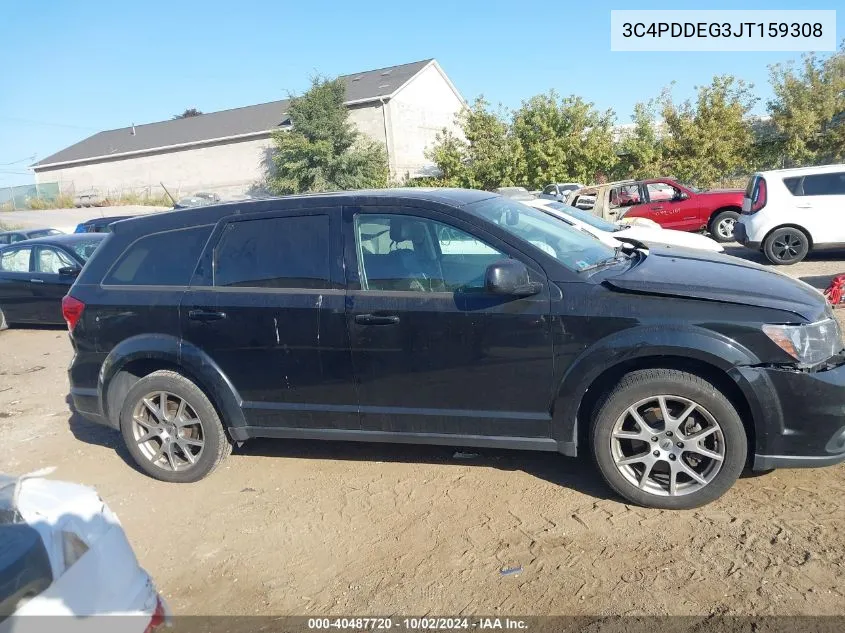 2018 Dodge Journey Gt Awd VIN: 3C4PDDEG3JT159308 Lot: 40487720