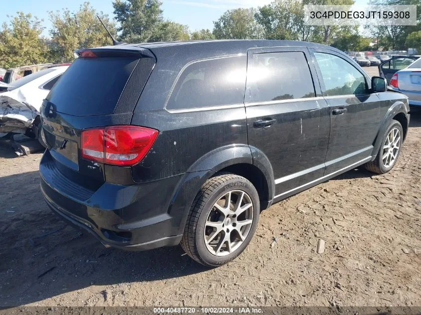 2018 Dodge Journey Gt Awd VIN: 3C4PDDEG3JT159308 Lot: 40487720