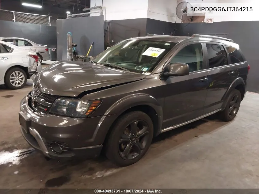 2018 Dodge Journey Crossroad Awd VIN: 3C4PDDGG6JT364215 Lot: 40493731