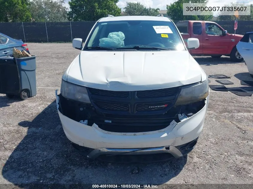 3C4PDCGG7JT335607 2018 Dodge Journey Crossroad